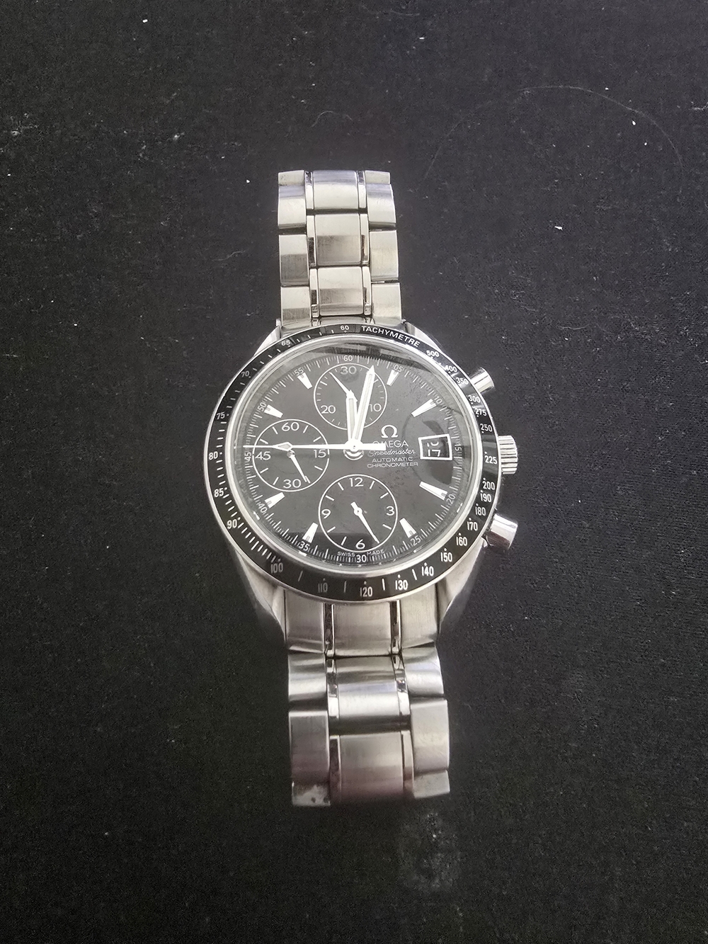 Omega Speedmaster Date 08/09 - Black Dial